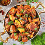 Easy Vegan Chipotle Tofu Zucchini Recipe