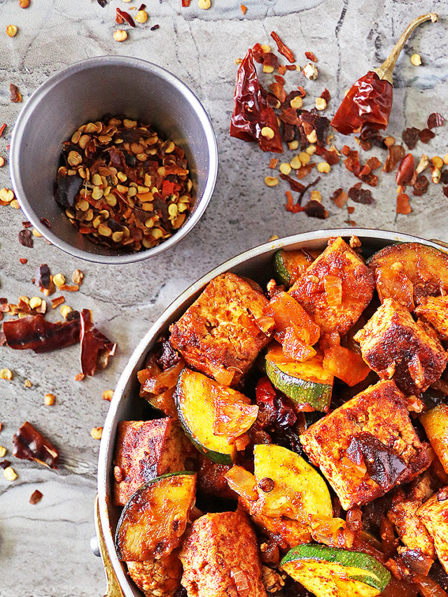 Easy Tofu Zucchini Recipe