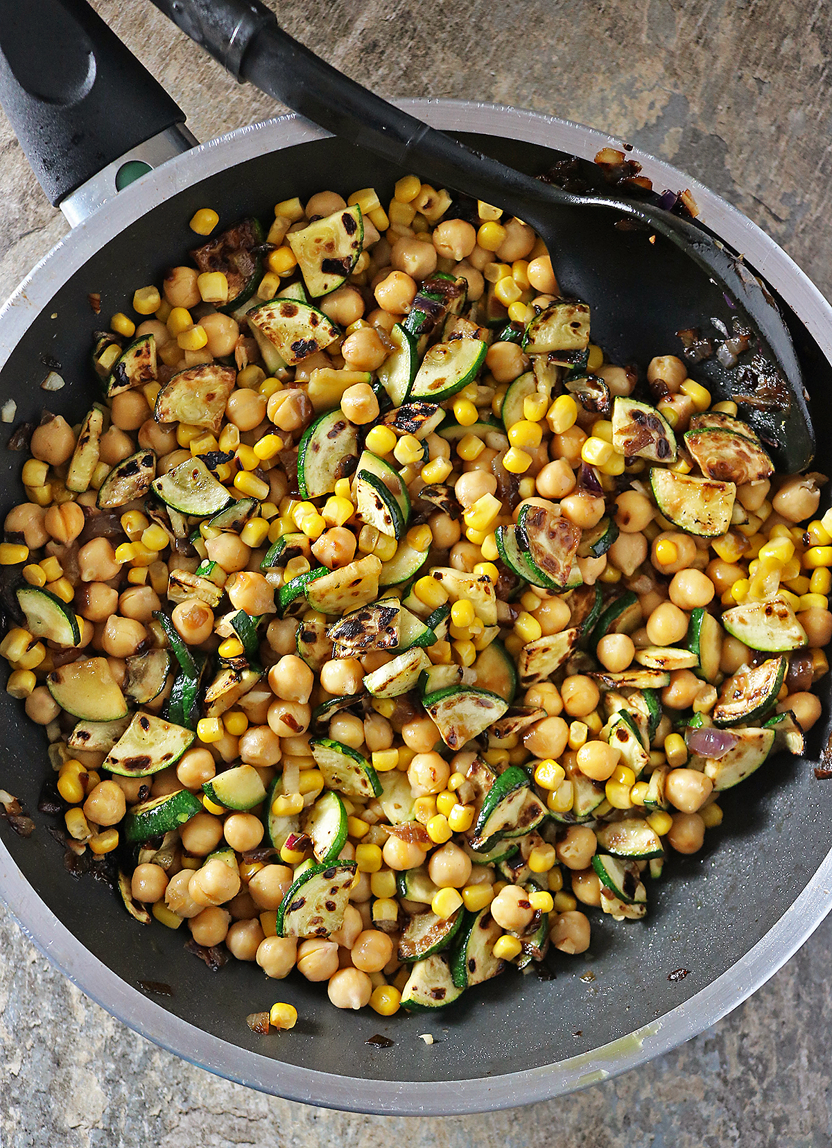 Cooking this tasty summer dish