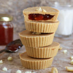 Easy 3 Ingredient Peanut Butter Jelly cups