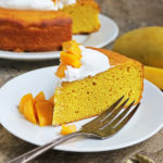 Easy Refined Sugar-free Mango Cake