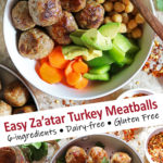Juicy Easy Za'atar Turkey Meatballs