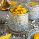 The best mango passionfruit chia pudding
