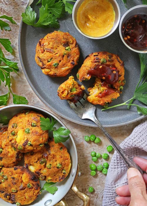 Easy Green Pea Patties
