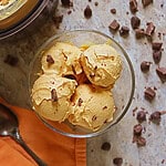 Dairy free pumpkin ice cream with Collagen
