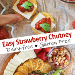 Homemade Strawberry Chutney.