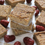 Delicious refined sugar free Chinese Jujube Quinoa Bars