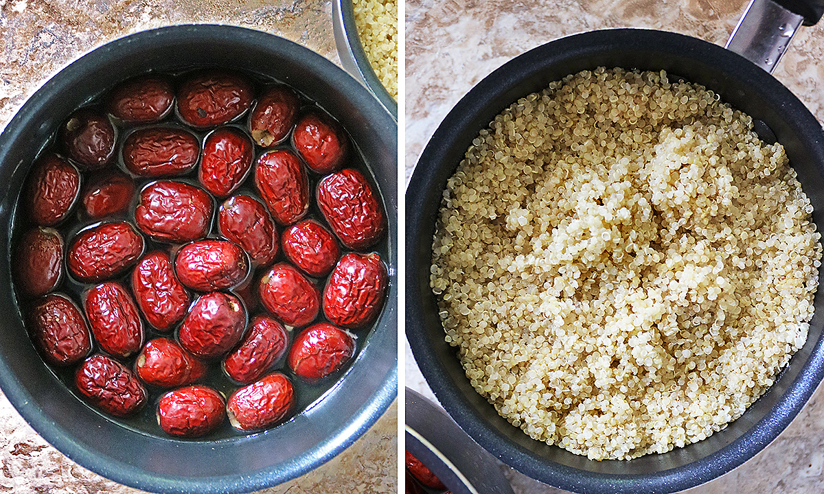quinoa and jujubes
