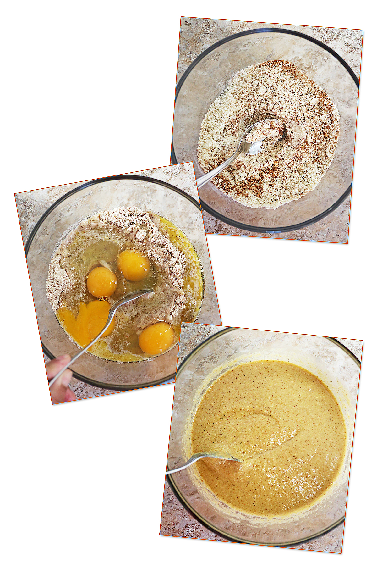 3 Steps to make almond flour waffles