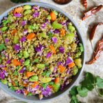 Easy Mung Bean Quinoa and Vegetables