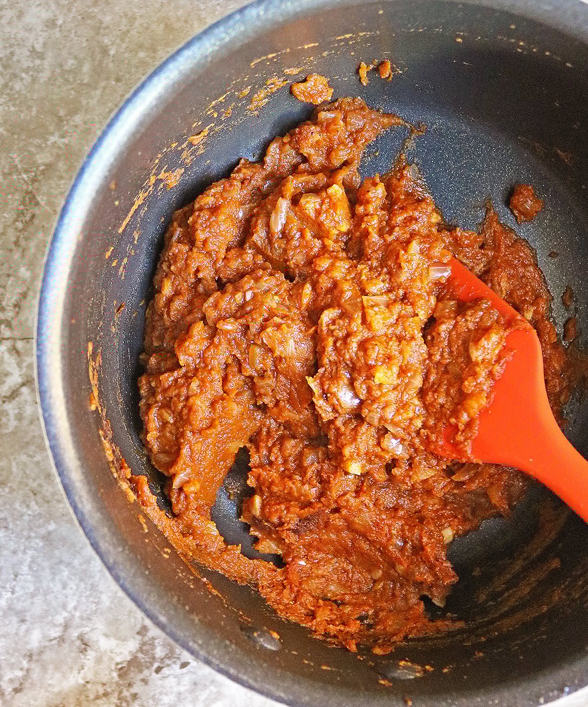 Cooking a delicious and unique holiday condiment pumpkin chutney.