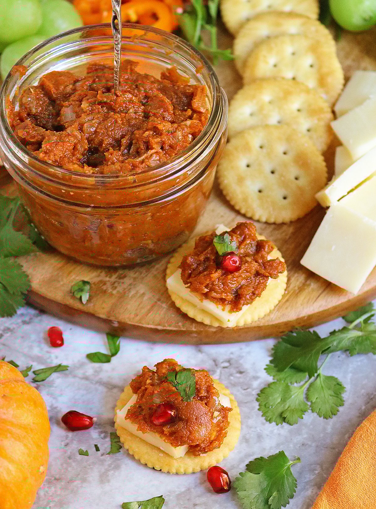 Easy Pumpkin chutney for thanksgiving