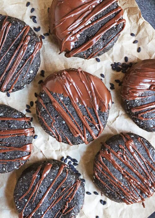 Black Sesame Cookies Recipe