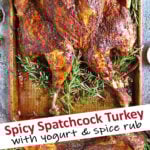 Spicy Spatchcock Turkey