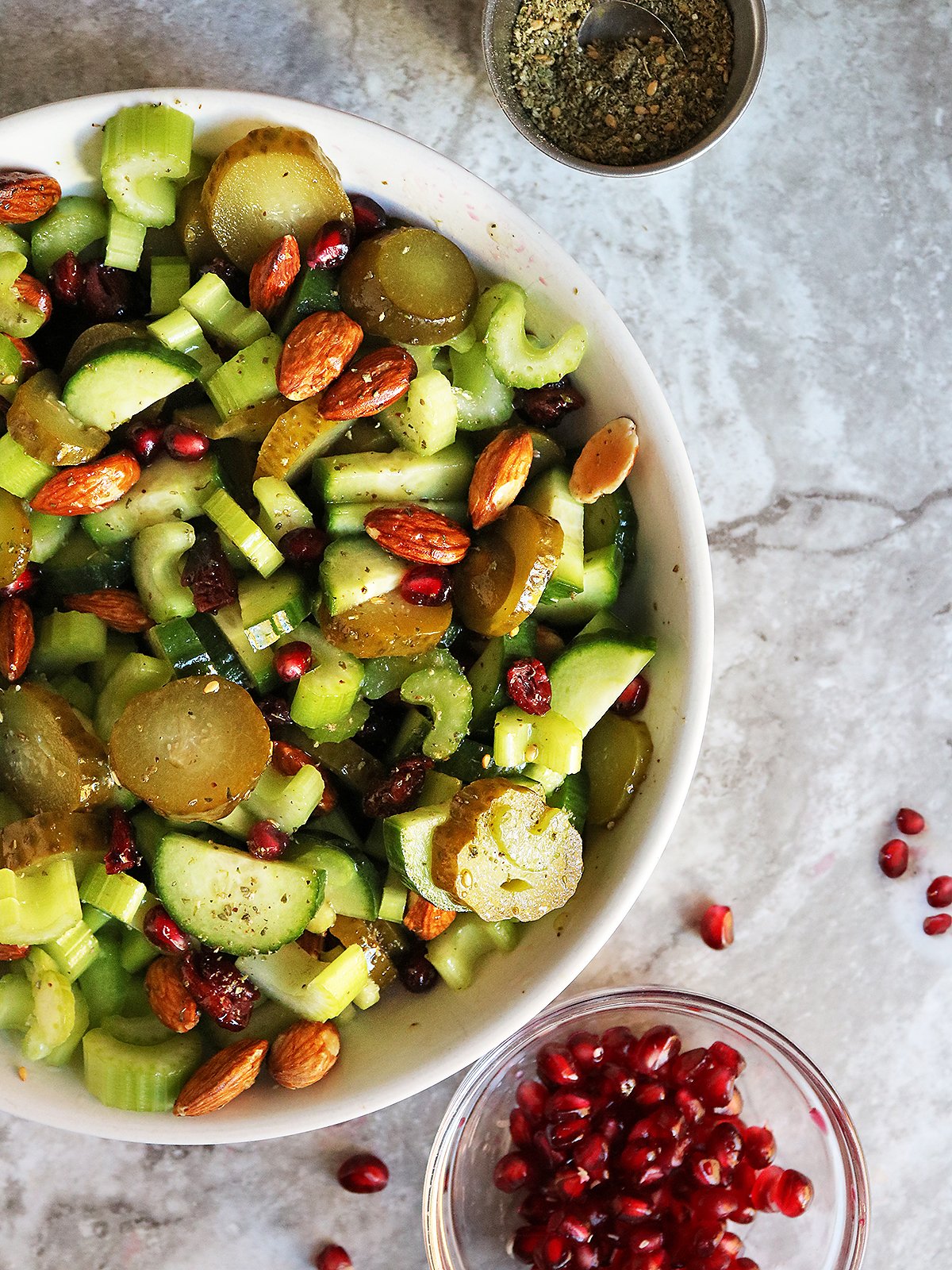 Vegan Pickle Salad