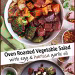 Easy Oven Roasted Vegetable Salad