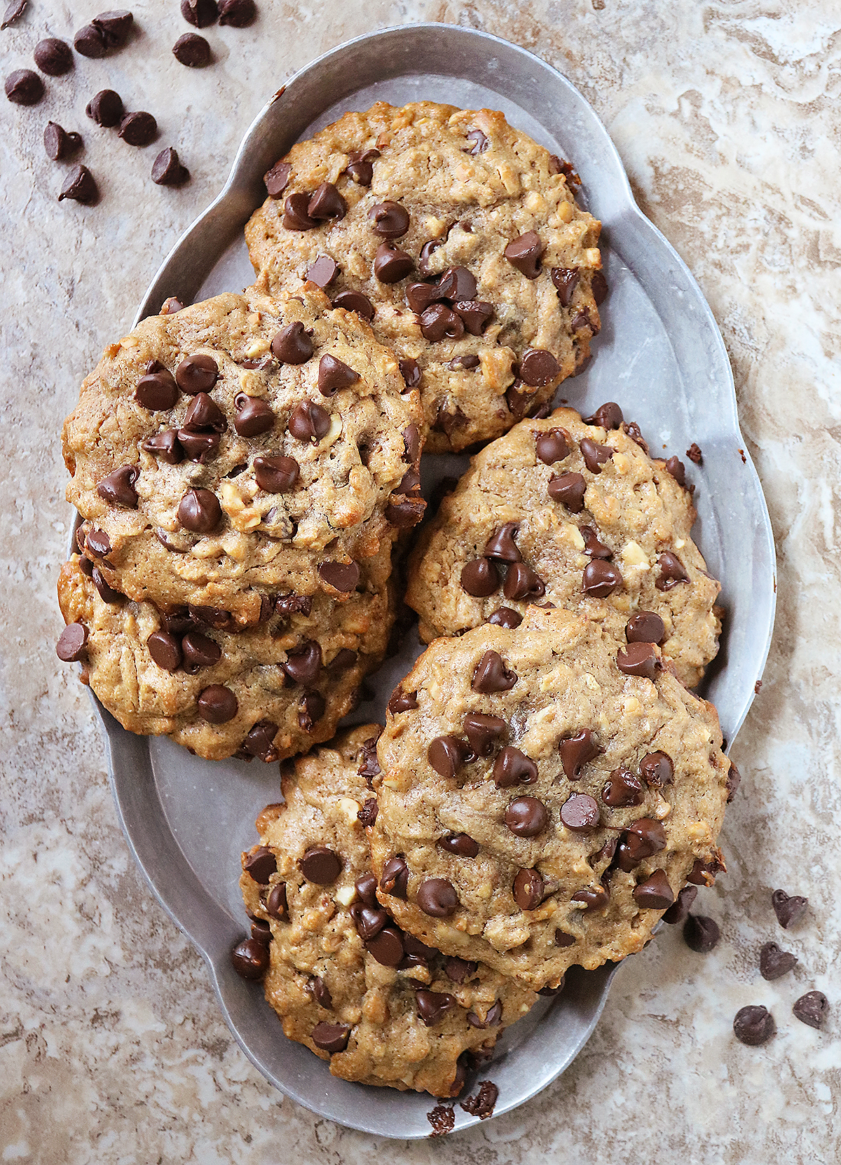 A plate of collagen cookies ready to enjoy