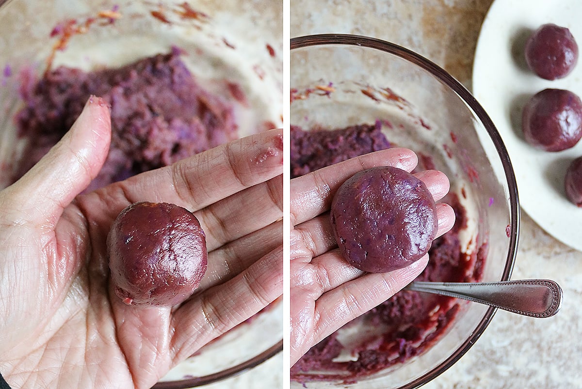 forming the truffles