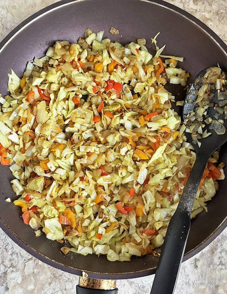 Delicious cabbage filling