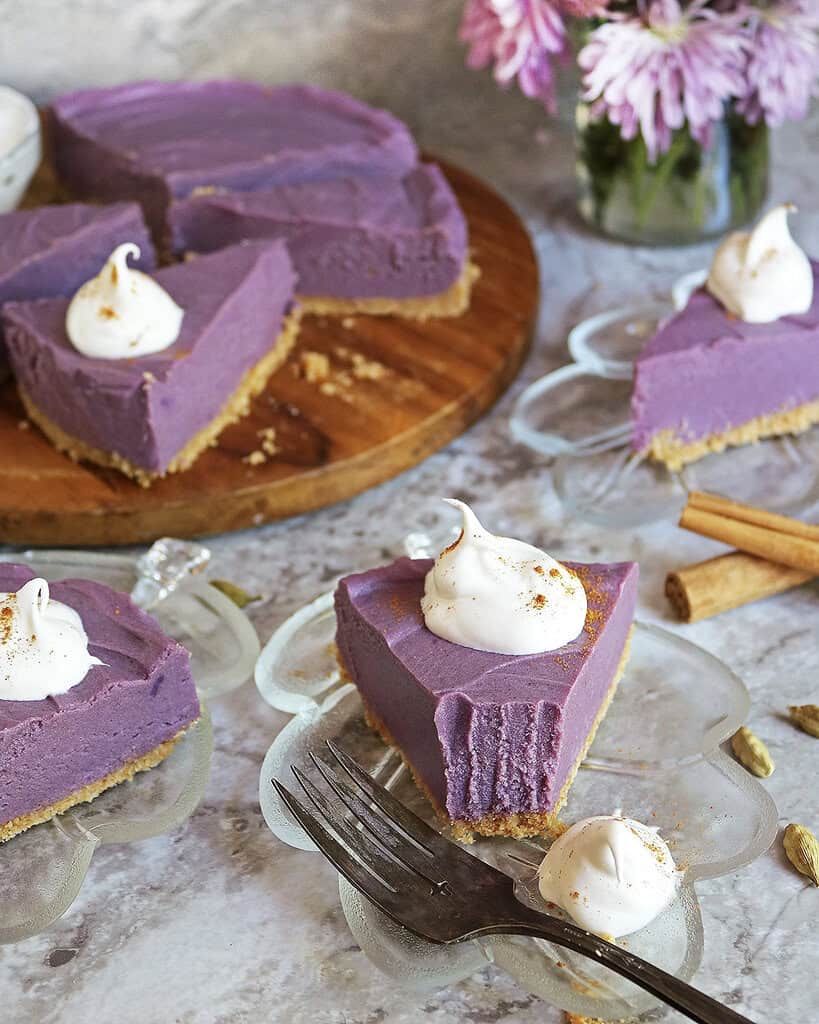 No-bake Sugar-free Barney Pie