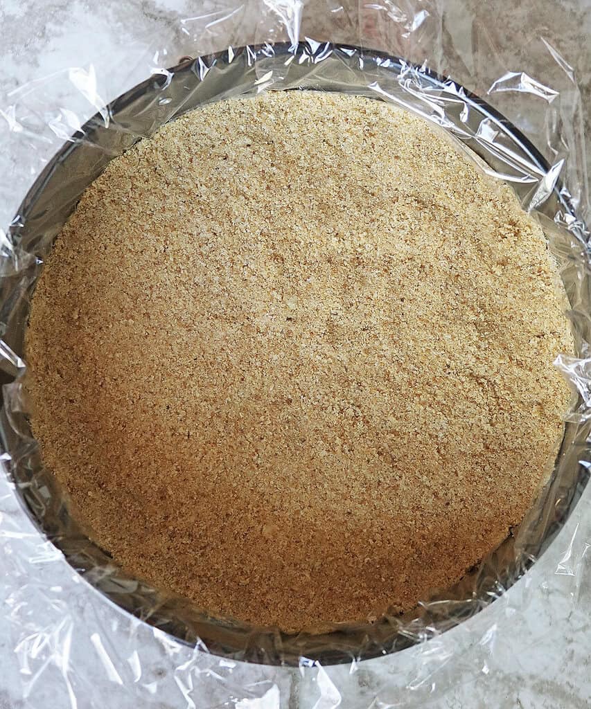 The sugar free keto pie crust.