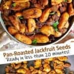 Pan Roasted Jackfruit Seeds Recipe