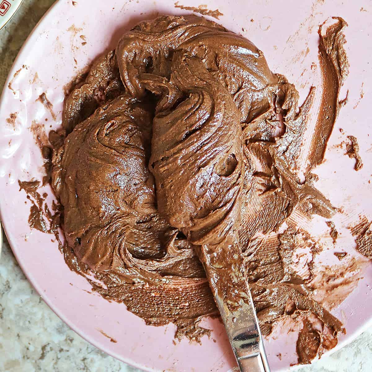 The Easiest Small-Batch Dairy-Free Chocolate Frosting (No Mixer Required!)