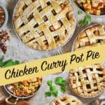 Harissa Chicken Curry Pot Pie