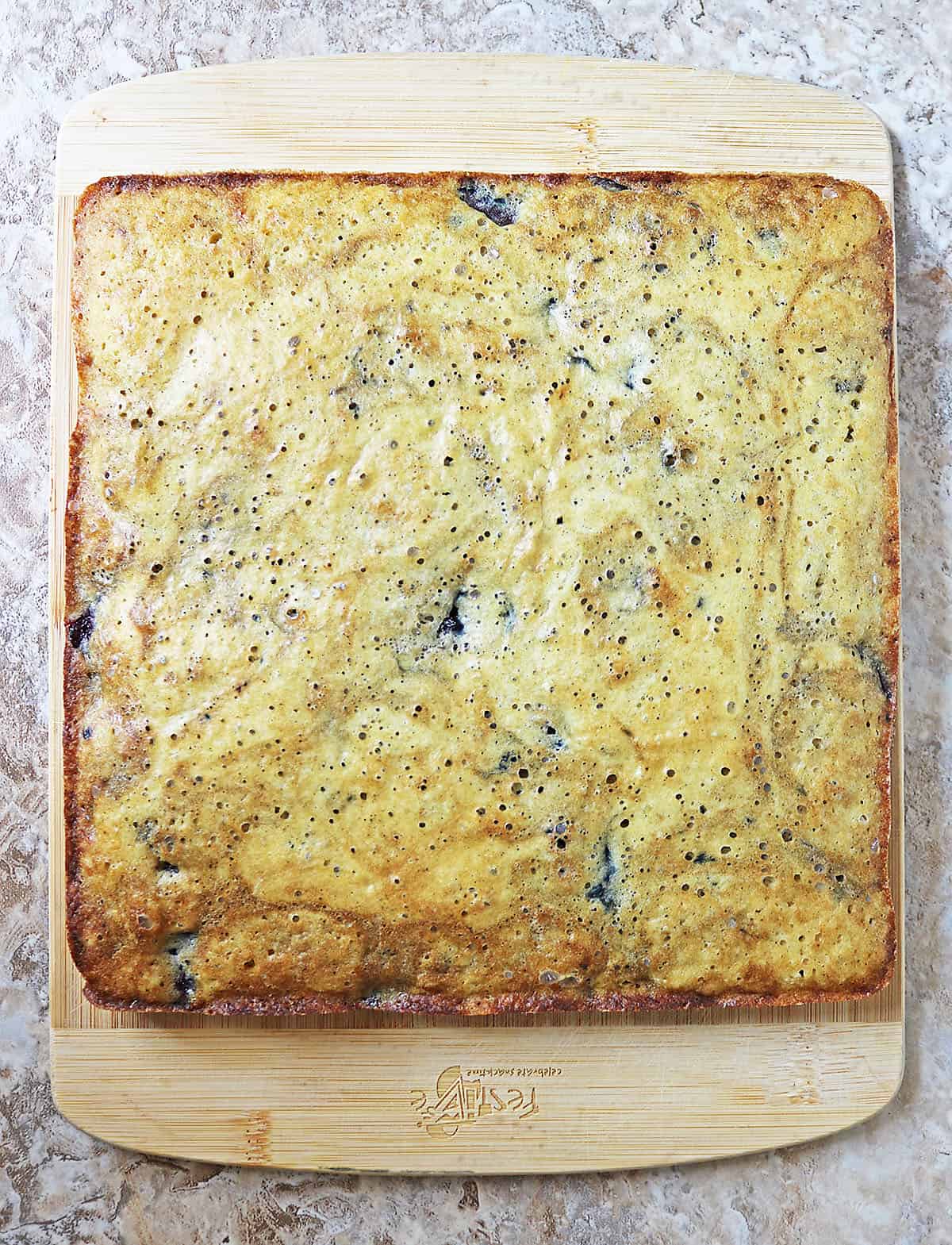 Cardamom Cherry Cake
