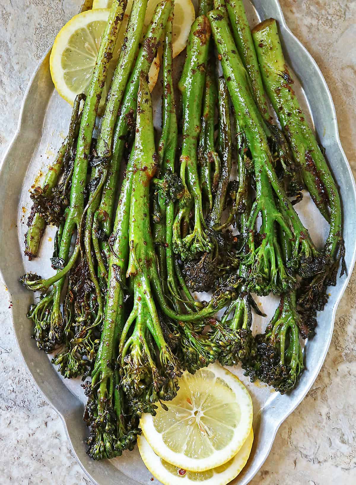 Easy Harissa Broccolini