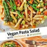 Pasta Salad With Chickpeas and Broccolini