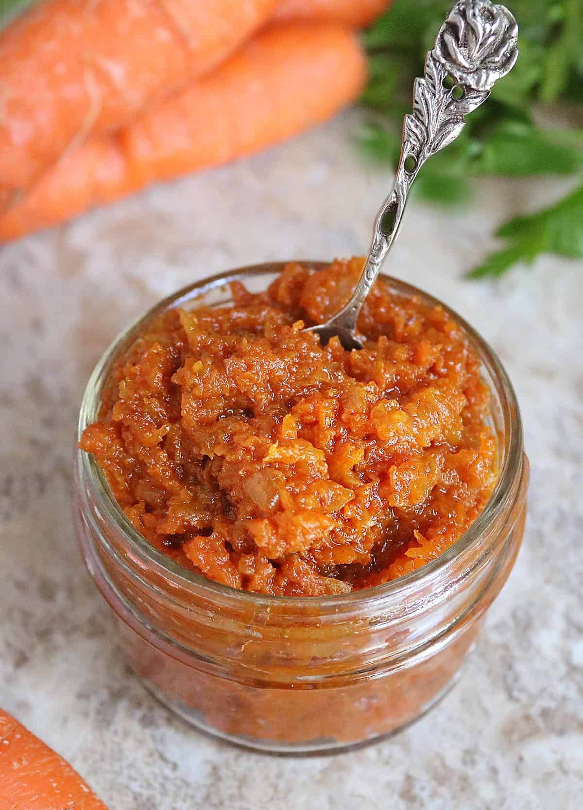 My favorite carrot chutney recipe