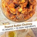 Best Peanut Butter Chutney