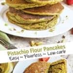 Pistachio Flour Pancakes