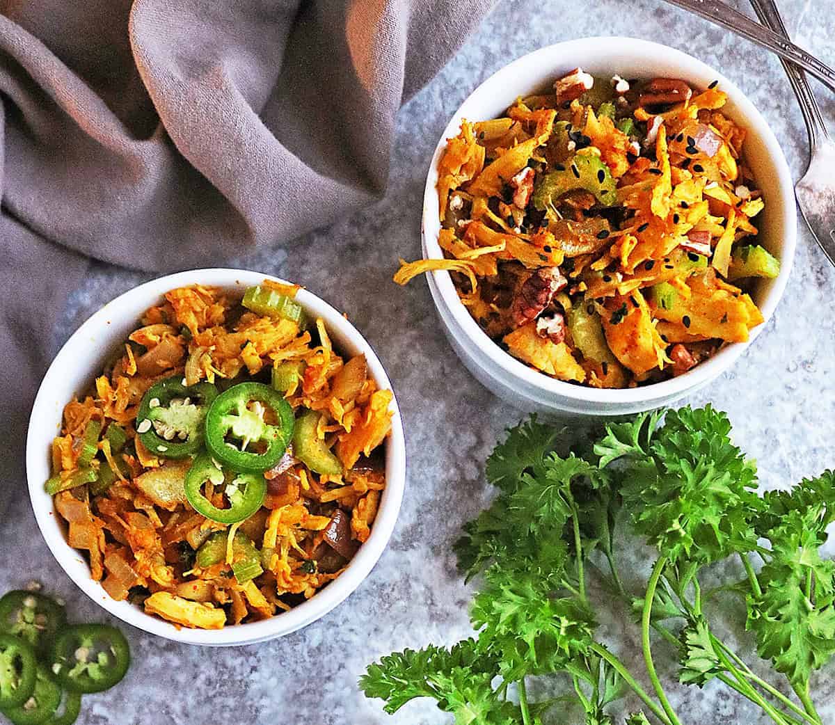 20 minute warm chicken salad