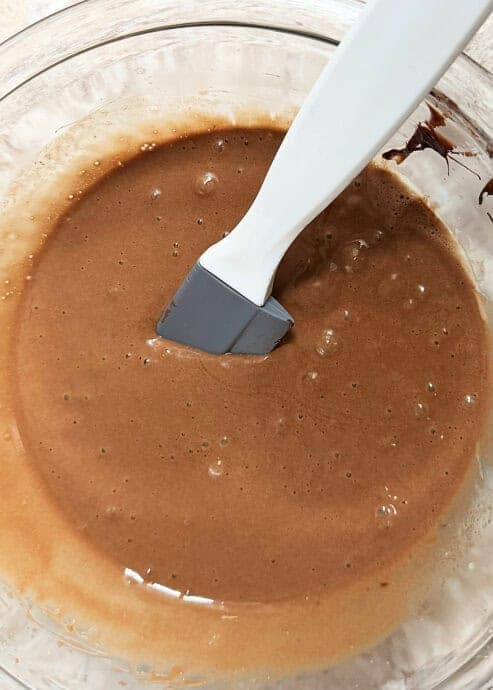 mix the wet ingredients together