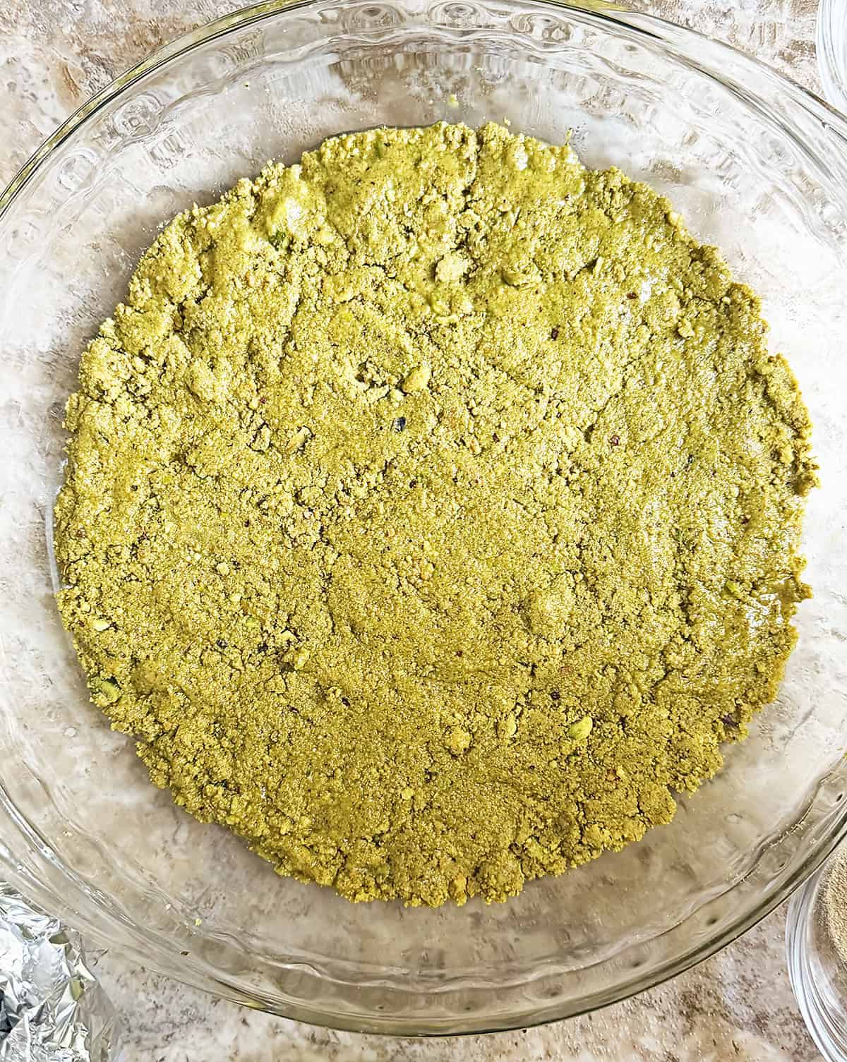 no bake pistachio crust
